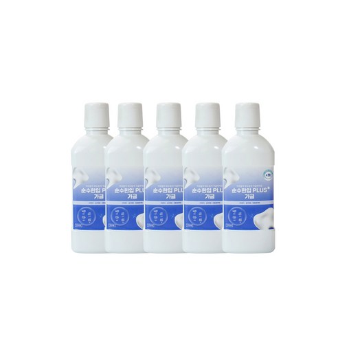 순수한입 플러스 후레쉬 가글 구강청결제, 300ml, 5개