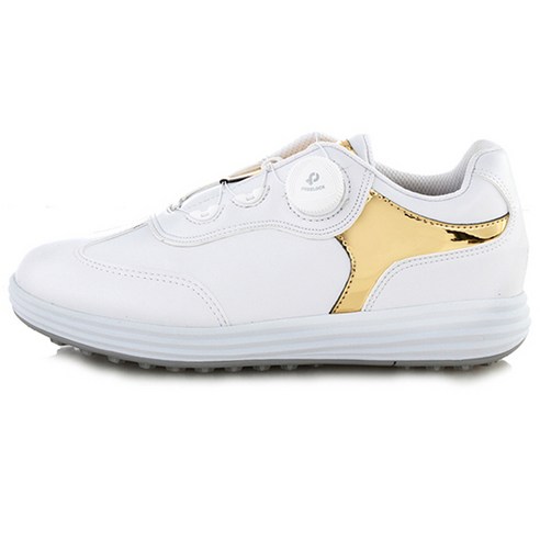 플루마 여성용 오토락다이얼 스파이크리스 골프화 LGF1412