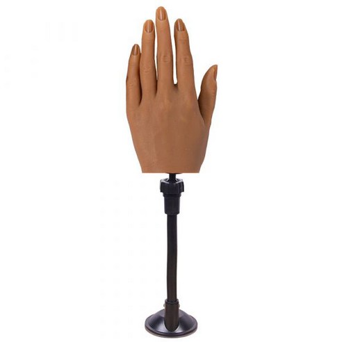 라볼페 구부리는 네일 연습 손 모델 마네킹 9 x 21 cm, 3 왼손