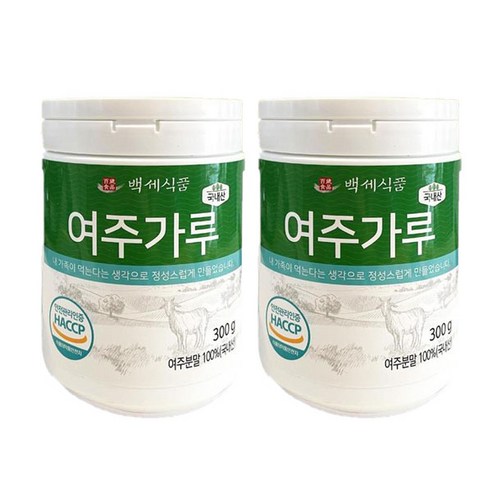 백세식품 여주가루 분말, 300g, 2개