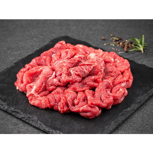 육교시 한우 1등급 불고기용 (냉장), 300g, 2개