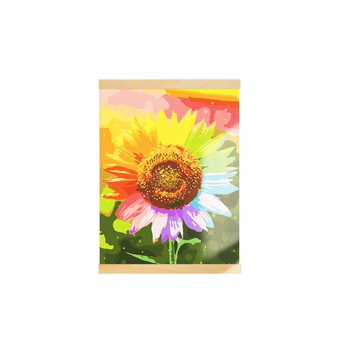 아트조이 DIY 행잉 명화그리기 족자형 40 x 50 cm, 해바라기의 꿈, 1개