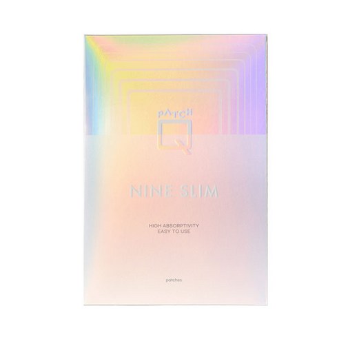 패치큐 나인슬림 붙이는 셀룰라이트 감소 바디패치 모든부위용, 2개, 20개입
