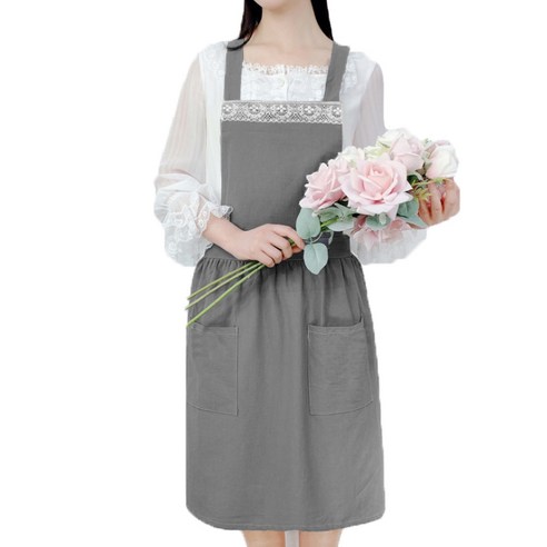 에이스 무지 에이라인 스퀘어 앞치마, A01, 1개