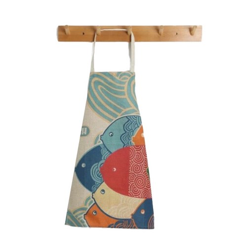 에이스 피시 그릴 주방 앞치마 58 x 68 cm, A01, 1개