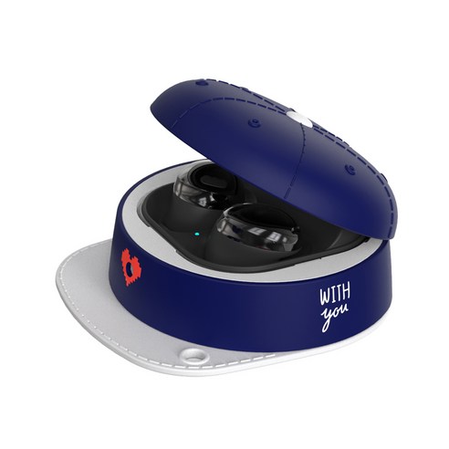 네마메 갤럭시 공용 스냅백 케이스, 화이트, 갤럭시 버즈2/버즈프로2/버즈프로/버즈라이브