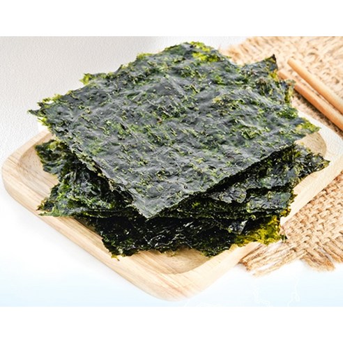 맛있고 건강한 간식을 위한 들기름으로 구운 광천김