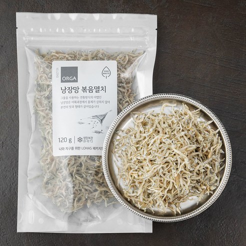 ZERO 낭장망 볶음용 멸치, 120g, 1개