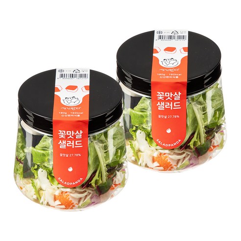 신선하고 풍부한 세끼판다 꽃맛살 샐러드로 건강한 하루를 시작하세요