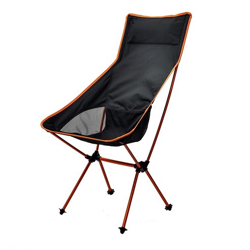 캠핑 피크닉 미니 접이식 의자, 오렌지, 1개