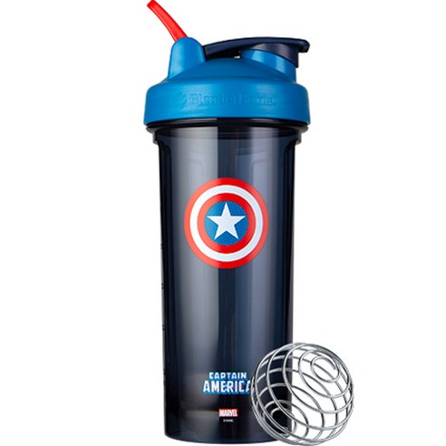 블랜더보틀 마블 프로 28 리미티드 에디션, 캡틴아메리카, 828ml, 1개