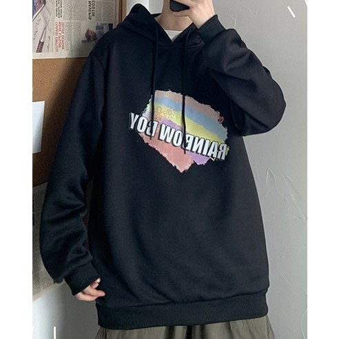 oversize overfit 中性 時尚 休閒 衣服 上衣 帽衫 中性 中性