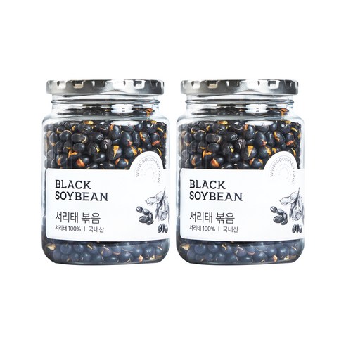 착한습관 볶은 서리태, 200g, 2개
