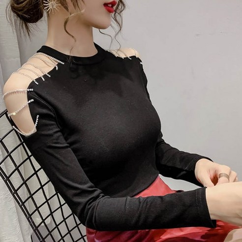 女裝 時尚 服裝 上衣 長袖 T卹 成年女性 成年女性 女裝 女裝