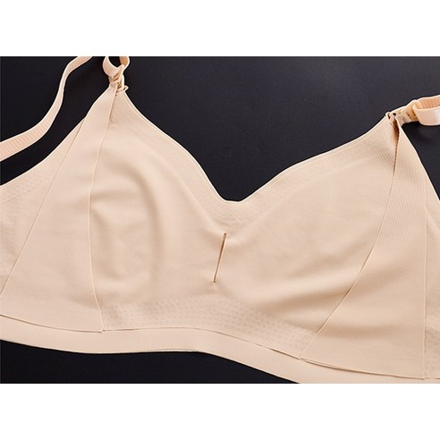 짓눌림 없이 편안한 윗시 노와이어 심리스 수유 브라