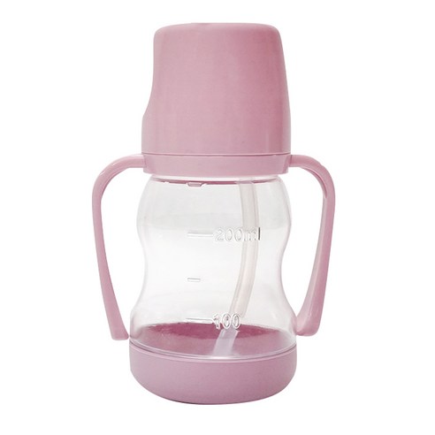 아가프라 라온빨대컵 250ml, 1개, 핑크