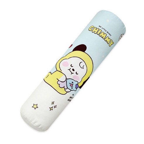 BT21 리틀버디 원형 롱 바디필로우, 치미