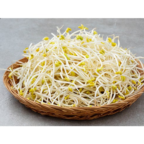 아삭하고 담백한 맛의 아삭한 콩나물