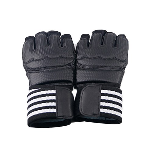 바디텐 블랙 오픈 핑거 복싱 글러브 지브라복싱글러브