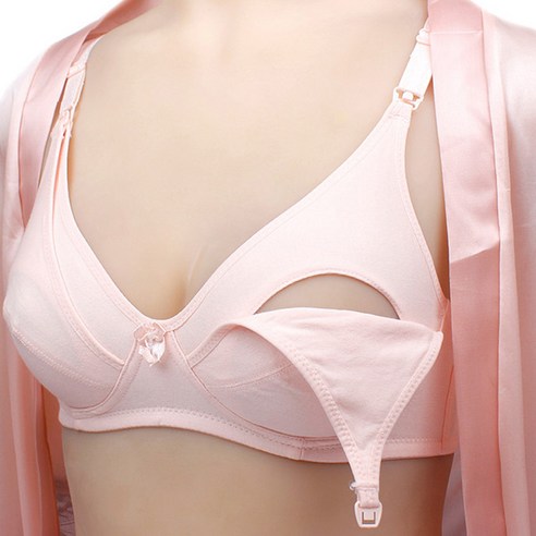 임산부 부드러운 어깨 버클 수유 브라