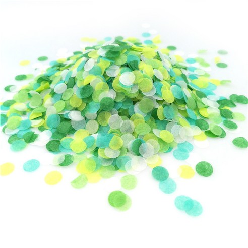 글로리빙 파티 꽃가루 오색 컨페티 20g, 1개, 6