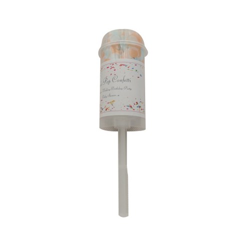글로리빙 파티 꽃가루 컨페티폭죽 25g, 1개, 10