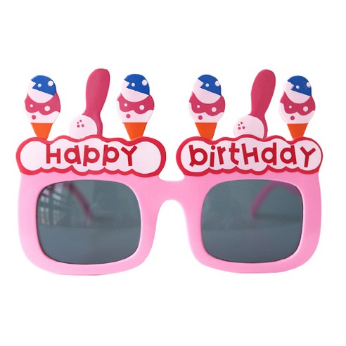 블링블링 생일 파티 안경, 1개, 18