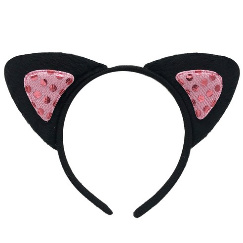 정월나나 기념일 생일 파티 클럽 고양이 머리띠, 스타일 18, 1개