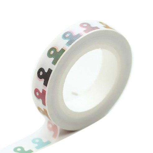 온업 DIY 다이어리 꾸미기 스티커 겸 테이프 8mm x 10m ST01, 타입 19, 1개
