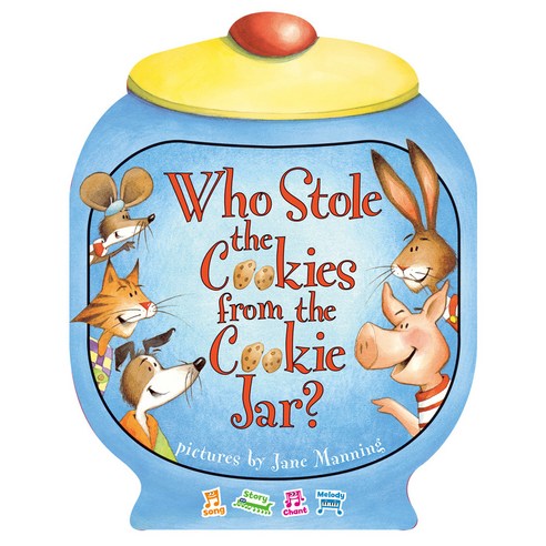 노부영 송 애니메이션 세이펜 Who Stole the Cookies from the Cookie Jar? Boardbook, 제이와이북스