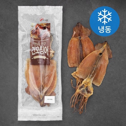 영일만친구 건오징어 5미 (냉동), 230g, 1개