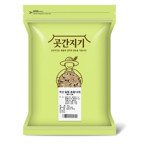 곳간지기 국산 일등 혼합 12곡, 2kg, 1개