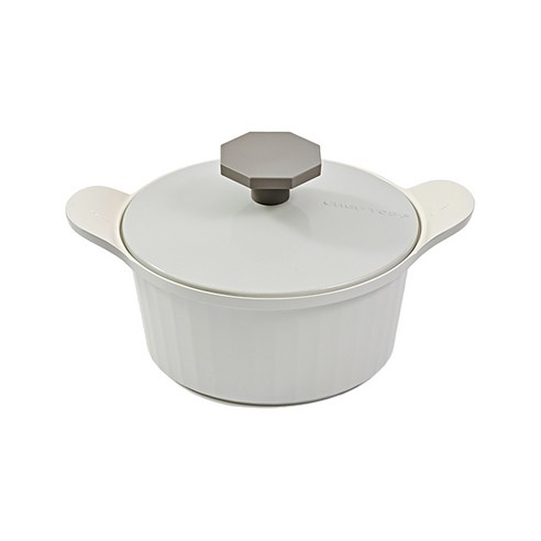 글라스락 인덕션 셰프토프 라벨라 뉴 IH 양수냄비, 20cm, 그레이, 1개