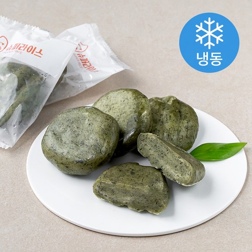 슈퍼라이스 쑥개떡 (냉동), 60g, 16개입, 1개