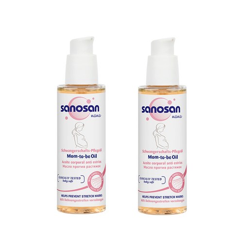 사노산 마마 맘투비 출산전후 오일, 100ml, 2개