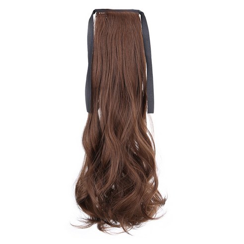 찐노마진몰 웨이브 포니테일 가발 끈묶음형 60cm, 1개, 10 라이트브라운