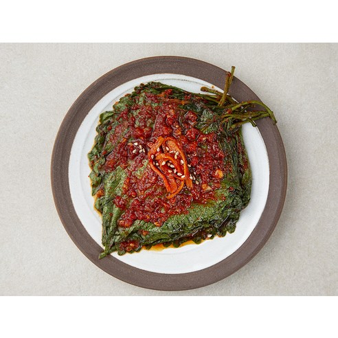 밥 한 공기 뚝딱! 초록들 생깻잎 양념무침 솔직 후기