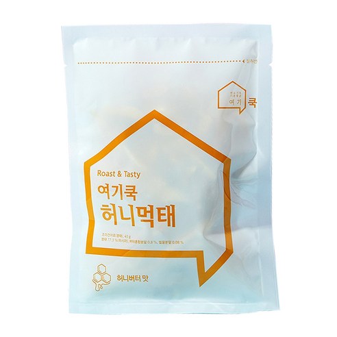 여기쿡 로스팅 시즈닝 청양먹태, 45g, 1개, 허니버터, 1개