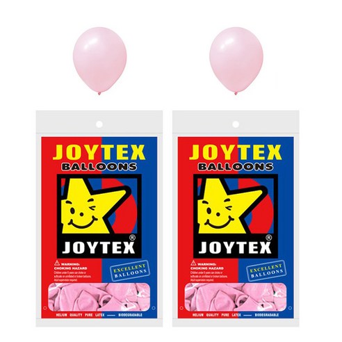 파티쇼 마카롱 풍선 15cm 100p, 핑크, 2개