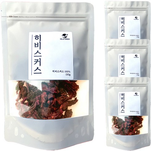 헬로우그린 히비스커스 꽃 잎차, 150g, 1개입, 1개