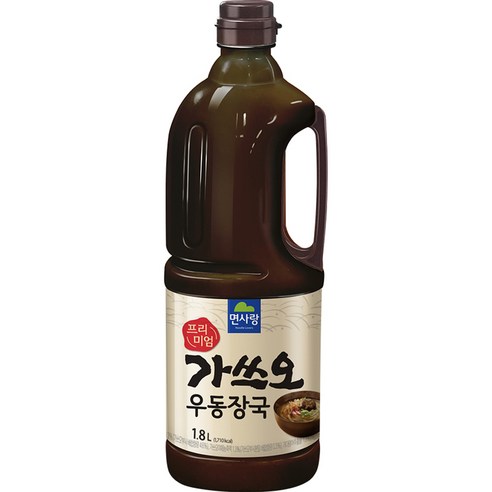 요리의 깊이를 더하다! 면사랑 가쓰오우동장국 하나로 완성하는 마법 면사랑우동장국