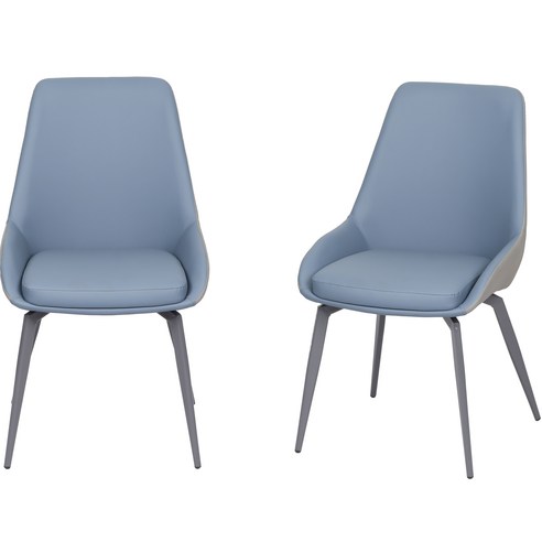 도리퍼니처 Giallo 식탁 의자 2p, 블루