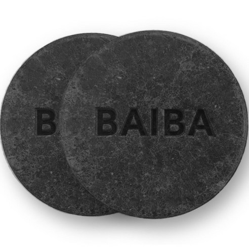 BAIBA 블랙머스크 멀티바, 2개, 100g