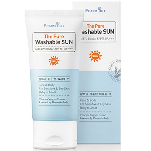 팜트리 더순한 워셔블 썬 SPF35 PA+++, 50ml, 1개