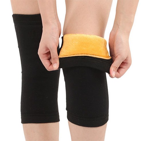작전마켓 무릎 레깅스 양쪽세트 벨벳 블랙 M, 1개