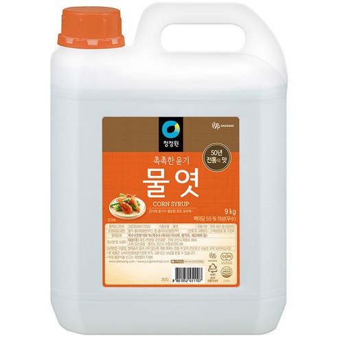 대상 청정원 물엿, 9kg, 1개