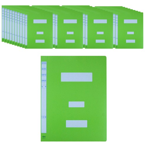 현풍 대용량 정보화일 지네발 A4, 40개, 연두색 바인더/파일 Best Top5