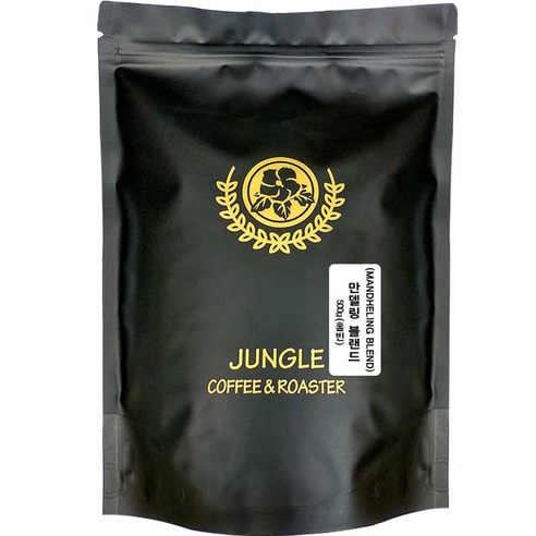 정글커피 만델링 수마트라 블랜드 원두커피, 홀빈, 500g, 1개