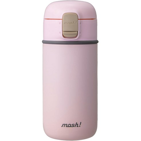 모슈 라떼 원터치 텀블러, 핑크, 450ml, 1개