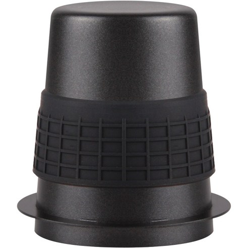 커빙 커피 라인 도징툴 탬퍼 분쇄컵 53mm, 1개, 블랙